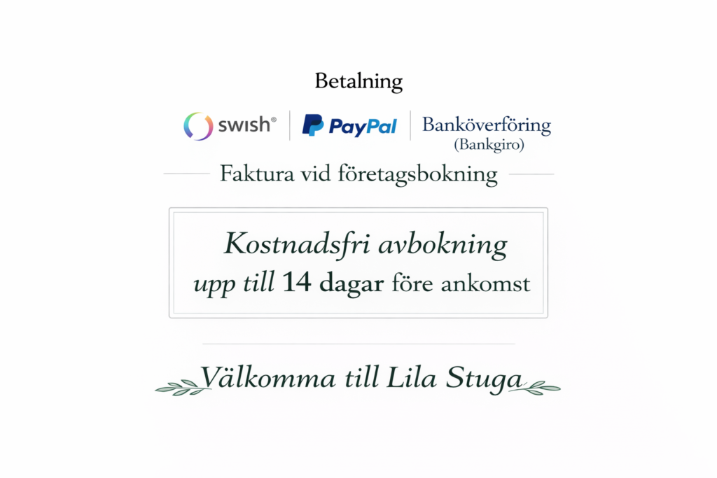 Välkommen till Lila Stuga